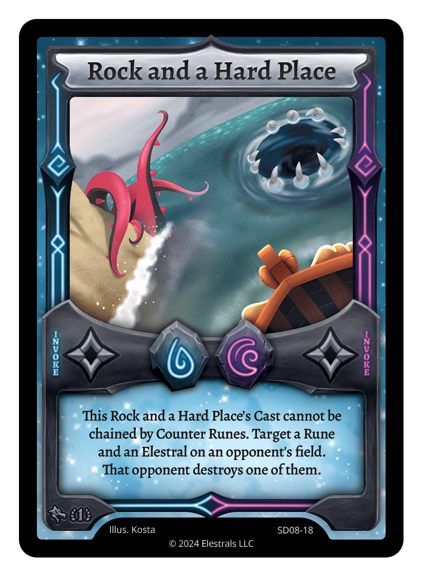 Rock and a Hard Place - SD08-18